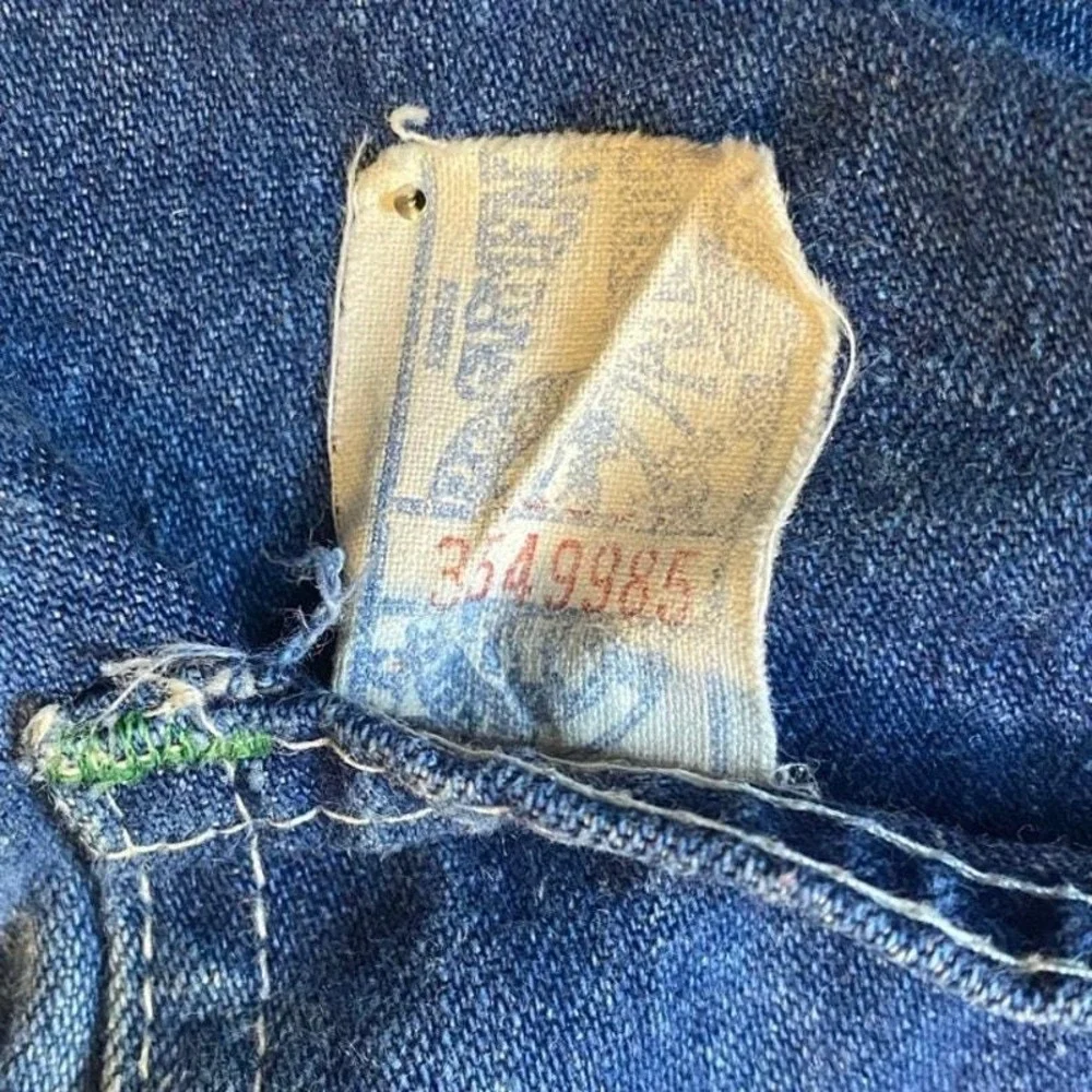VTG OshKosh One-of-a-Kind Denim Kids Overalls‎ Quilted by Marti Michell Rare